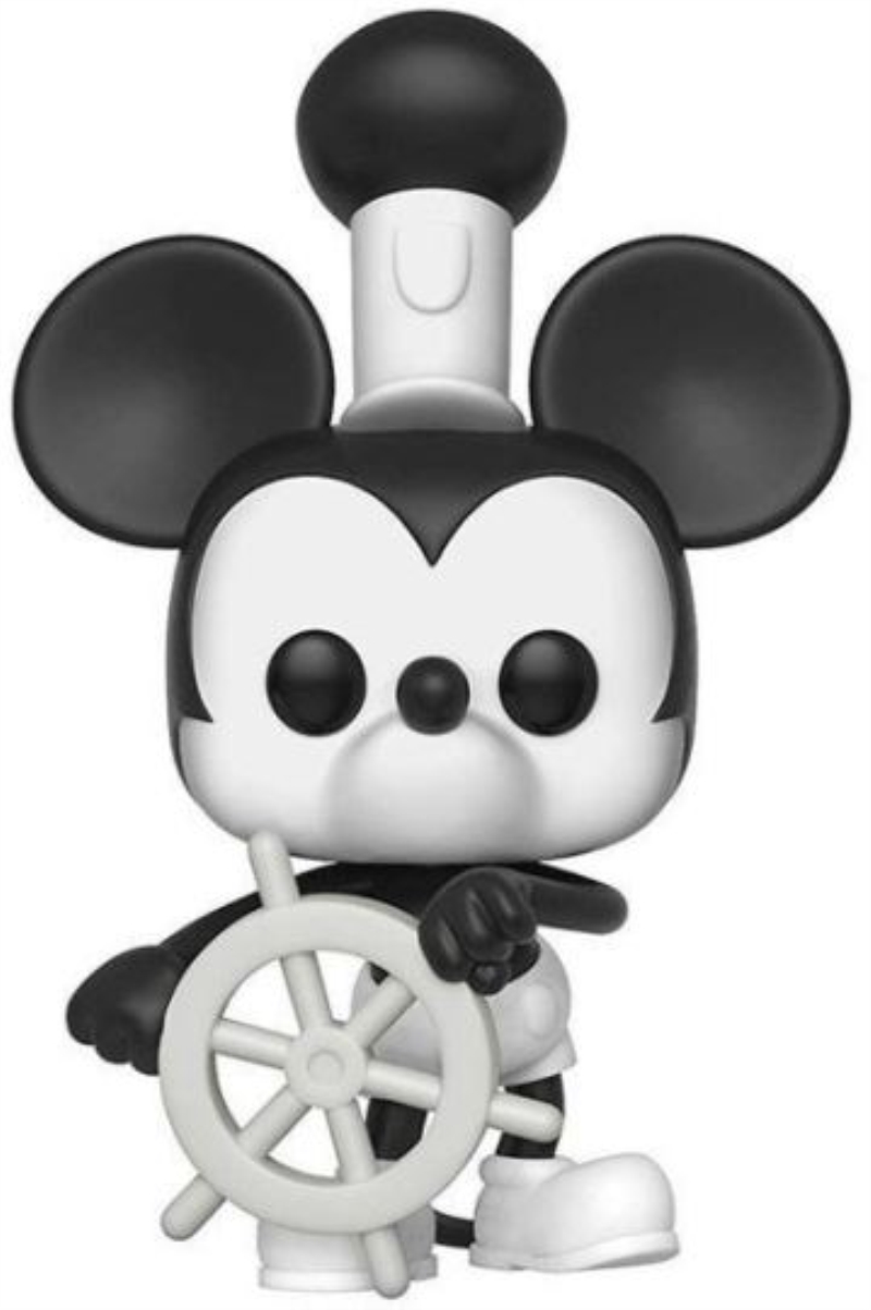 FUNKO ACTION FIGURES FUNKO POP MICKEY 90TH: STEAMBOAT WILLIE FUNKO ACTION FIGURES FUNKO POP MICKEY 90TH: STEAMBOAT WILLIE